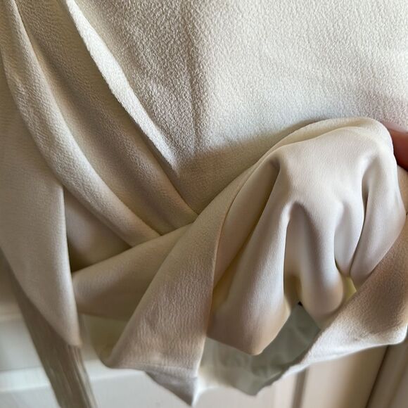 Dress THE POPULATION Crepe Fringe Minidress party cocktail Swiftie Sm NWT - Picture 15 of 15